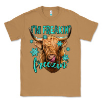Toasted Coconut i'm freakin freezin long haired cow Classic Tee - Jasminsmagicworld