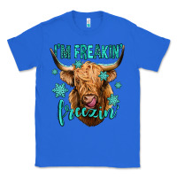 True Royal i'm freakin freezin long haired cow Classic Tee - Jasminsmagicworld