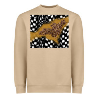Mushroom racing glitter leopard Heavyweight Sweatshirt - JahusDesignShop