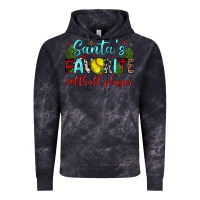 Cloud Black santa s favorite softball player Vintage Hoodie - JahusDesignShop