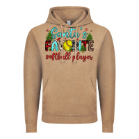 Vintage Coffee santa s favorite softball player Vintage Hoodie - JahusDesignShop