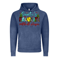 Vintage Denim santa s favorite softball player Vintage Hoodie - JahusDesignShop