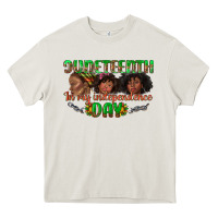 Cream juneteenth in my independence day Heavy Core Tee - texasbilliewilder