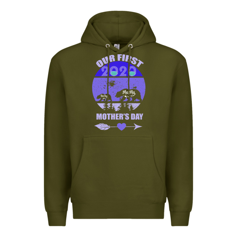 Our First Baby Mama Mother S Day Premium Hoodie by Bettercallsaul | Teevron
