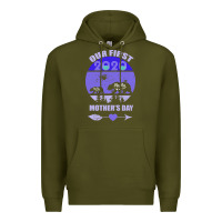 Army Green Our First Baby Mama Mother s Day Premium Hoodie - Bettercallsaul