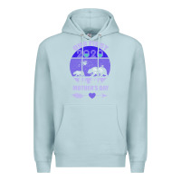 Blue Mist Our First Baby Mama Mother s Day Premium Hoodie - Bettercallsaul