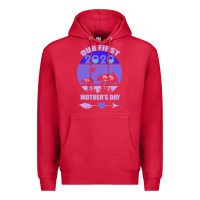 Cardinal Our First Baby Mama Mother s Day Premium Hoodie - Bettercallsaul