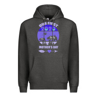 Charcoal Heather Our First Baby Mama Mother s Day Premium Hoodie - Bettercallsaul