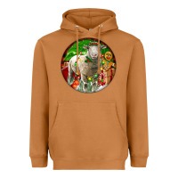 Meerkat christmas dorset sheep Heavyweight Hoodie - LillyAllenDesigns