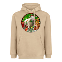 Mushroom christmas dorset sheep Heavyweight Hoodie - LillyAllenDesigns