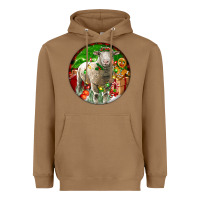 Toasted Coconut christmas dorset sheep Heavyweight Hoodie - LillyAllenDesigns
