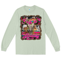 Matcha howdy valentine's day bull skull Long Sleeve Tee - Jasminsmagicworld