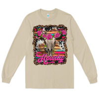 Mushroom howdy valentine's day bull skull Long Sleeve Tee - Jasminsmagicworld