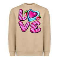 Mushroom love with strawberry candy Heavyweight Sweatshirt - AdoDesignShop