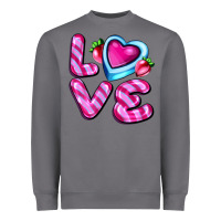 Storm love with strawberry candy Heavyweight Sweatshirt - AdoDesignShop