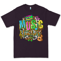 Plum music teacher Premium Tee - texasbilliewilder