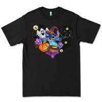 Black stitch heart halloween Premium Tee - AdoDesignShop
