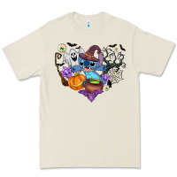 Bone stitch heart halloween Premium Tee - AdoDesignShop