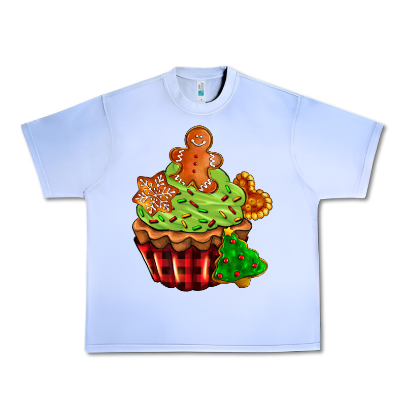 Christmas Cookie Cupcake Urban Heavy Tee by AdoDesignShop | Teevron