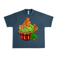 Midnight Navy christmas cookie cupcake Urban Heavy Tee - AdoDesignShop