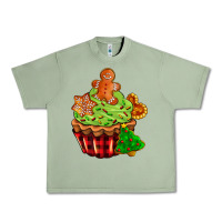 Oil Green christmas cookie cupcake Urban Heavy Tee - AdoDesignShop