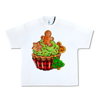 White christmas cookie cupcake Urban Heavy Tee - AdoDesignShop