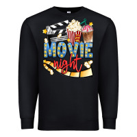 Black movie night Premium Sweatshirt - Artiststas