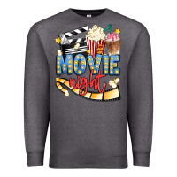 Charcoal Heather movie night Premium Sweatshirt - Artiststas