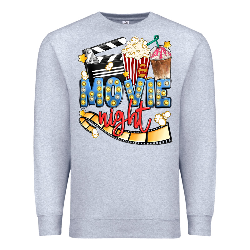 Movie Night Premium Sweatshirt by Artiststas | Teevron