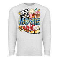 Oatmeal Heather movie night Premium Sweatshirt - Artiststas