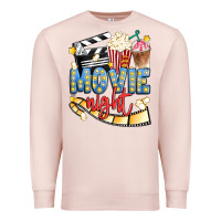 Pale Pink movie night Premium Sweatshirt - Artiststas