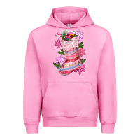 Fuchsia Pink pink christmas socks Urban Hoodie - CowGirlArtShop
