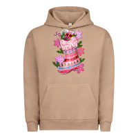 Pigment Burro pink christmas socks Urban Hoodie - CowGirlArtShop