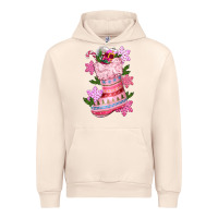 Sandshell pink christmas socks Urban Hoodie - CowGirlArtShop