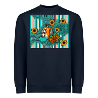 Navy pumpkin Heavyweight Sweatshirt - JahusDesignShop