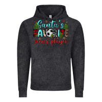 Vintage Black santa s favorite soccer player Vintage Hoodie - JahusDesignShop