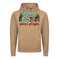 Vintage Coffee santa s favorite soccer player Vintage Hoodie - JahusDesignShop