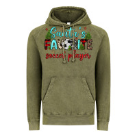 Vintage Olive santa s favorite soccer player Vintage Hoodie - JahusDesignShop