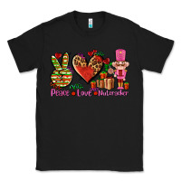 Black peace love nutcraker Classic Tee - AdoDesignShop