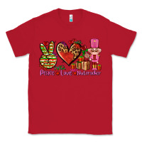Red peace love nutcraker Classic Tee - AdoDesignShop