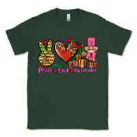 Sports Green peace love nutcraker Classic Tee - AdoDesignShop
