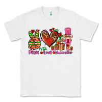White peace love nutcraker Classic Tee - AdoDesignShop