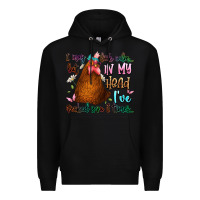 Black i may look calm but in my head ive pecked you 3 ti Premium Hoodie - JahusDesignShop