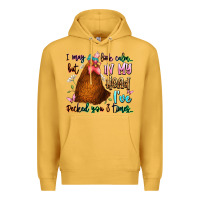 Mustard i may look calm but in my head ive pecked you 3 ti Premium Hoodie - JahusDesignShop