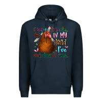 Navy i may look calm but in my head ive pecked you 3 ti Premium Hoodie - JahusDesignShop