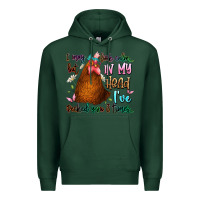 Sports Green i may look calm but in my head ive pecked you 3 ti Premium Hoodie - JahusDesignShop