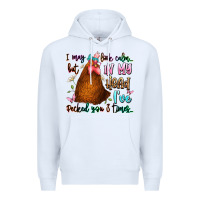 White i may look calm but in my head ive pecked you 3 ti Premium Hoodie - JahusDesignShop
