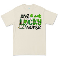 Bone st. patrick's day one lucky nurse Premium Tee - RanaPortraitStore