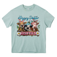 Arona Happy Easter Heifers Heavy Core Tee - RanaPortraitStore