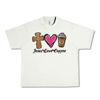 Pistachio jesus love coffee Urban Heavy Tee - Jasminsmagicworld